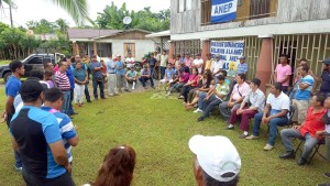 El Sindicato de Trabajadores de Plantaciones Agrícolas y la Seccional de la ANEP de Obreros Bananeros y Agrícolas de Sarapiquí se reunieron este domingo